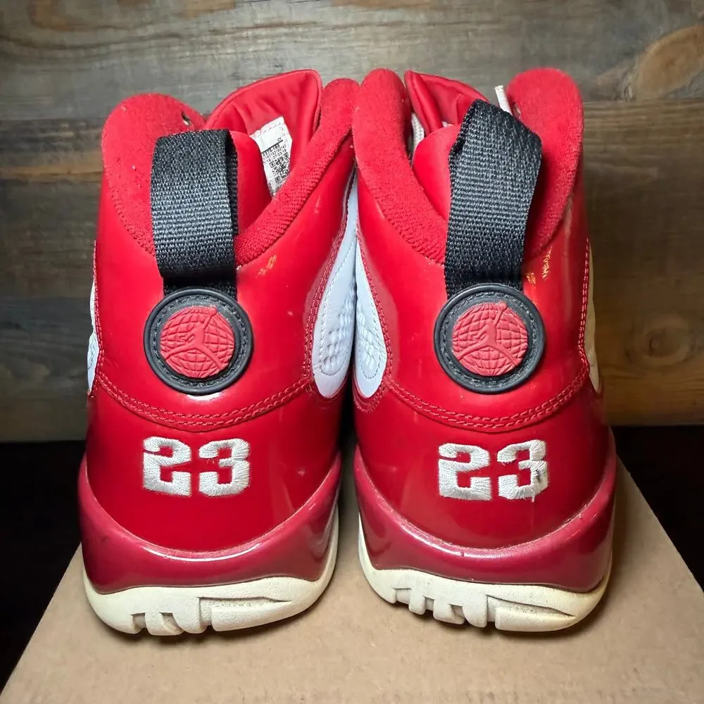 Air Jordan 9 Retro 'Gym Red' Men's Sneakers Size 13
